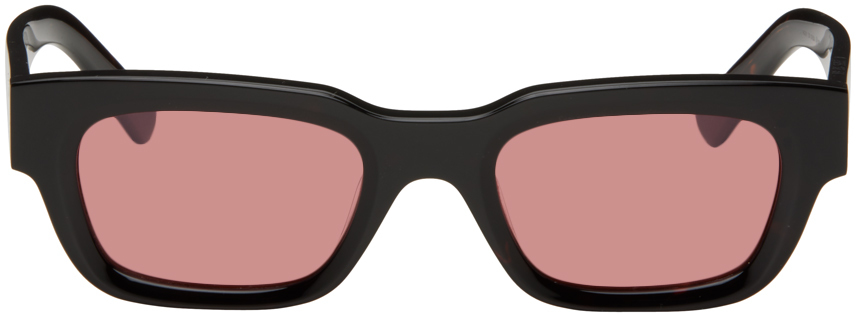 Akila Black & Tortoiseshell Zed Sunglasses In Tortoise / Rose