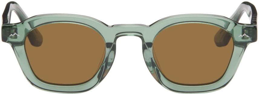 Akila Green Afield Out Edition Logos Sunglasses In Brown