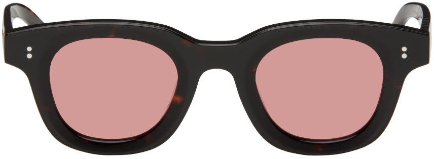 Akila Tortoiseshell Apollo Sunglasses In Black