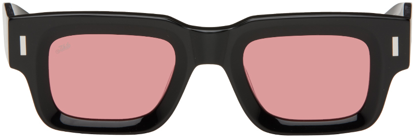 Akila Black Ares Sunglasses In Black/red