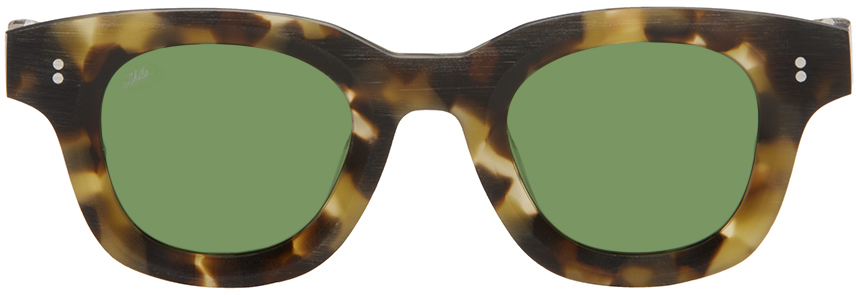 Akila Tortoiseshell Apollo Sunglasses In Green