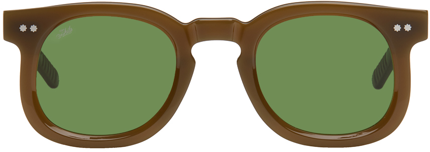 Akila Green Vista Sunglasses In Brown