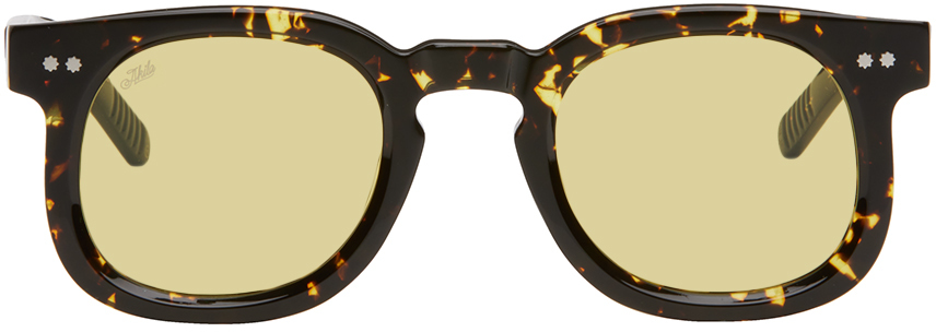 Akila Tortoiseshell Vista Sunglasses In Yellow