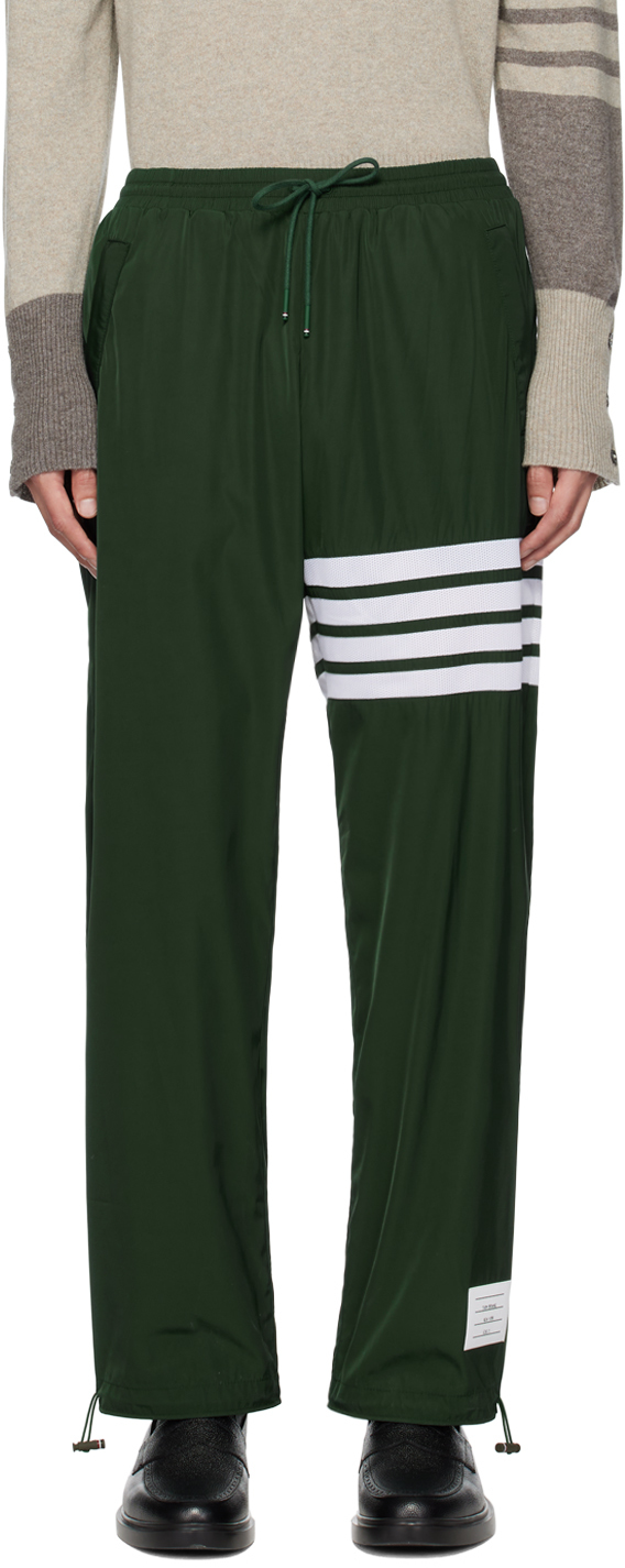 Green 4-Bar Sweatpants