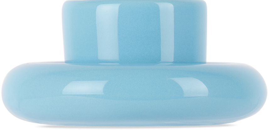 Gustaf Westman Objects Blue Chunky Mini Cup & Saucer In Light Blue