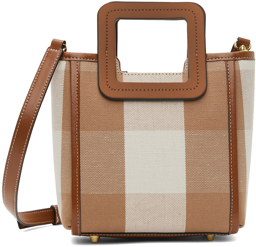 Staud Mini Shirley Bag - Neutrals