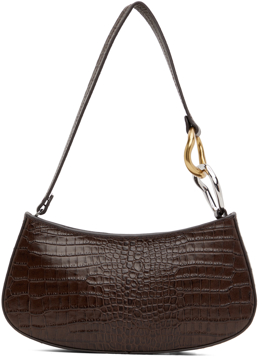 Staud Ollie Leather Shoulder Bag