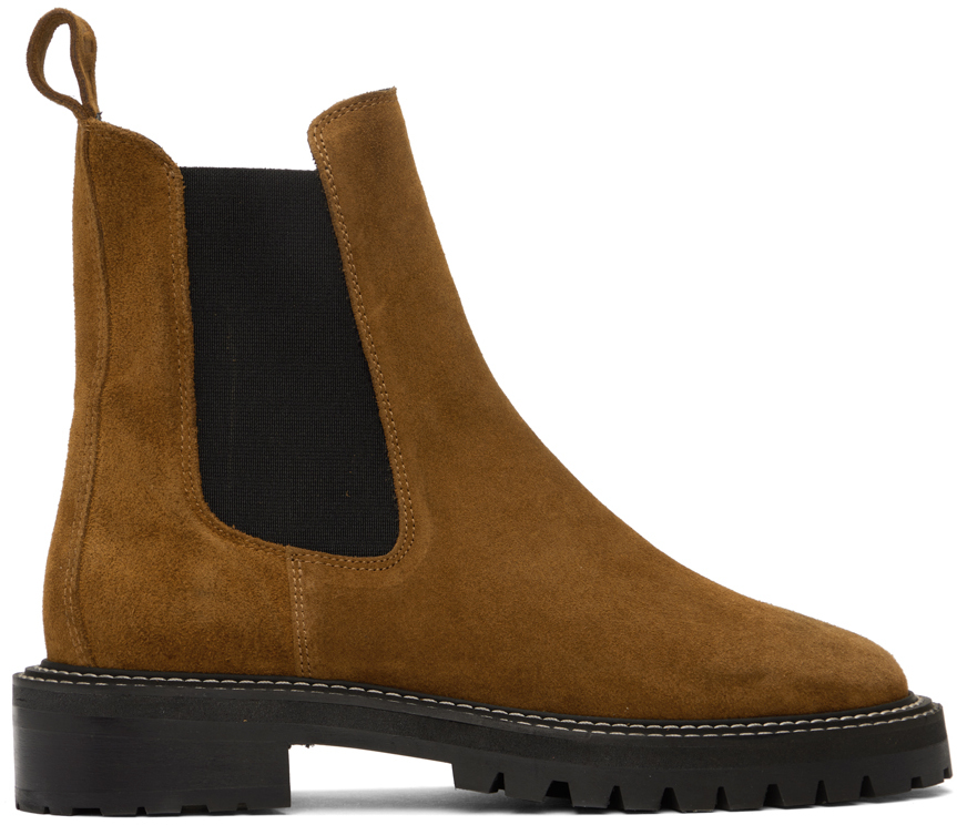 【関税込み】Staud タン Wally スエード ロングブーツ WESTERN WALLY BOOT TAN SUEDE