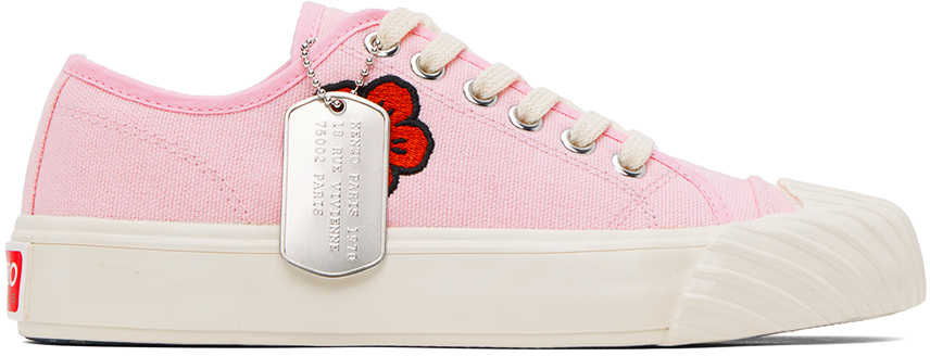 Pink Kenzo Paris Boke Flower Sneakers