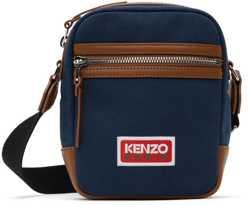 Kenzo Courier Pop-Bouquet Leather Tote Bag - Farfetch