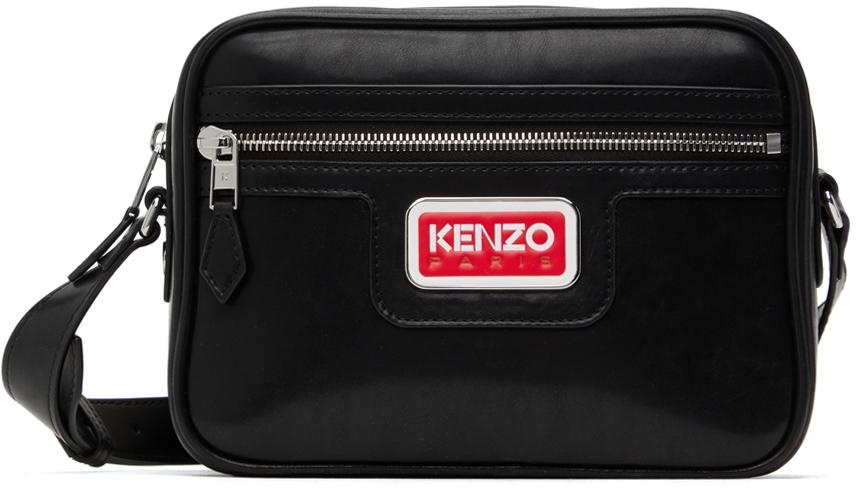 Leather bag Kenzo Orange in Leather - 32773549