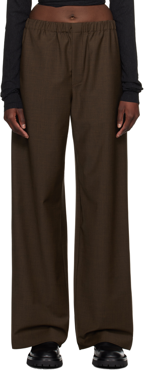 Brown Boxer Trousers