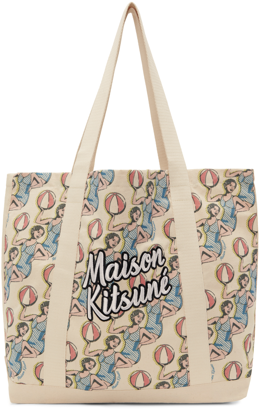 Maison Kitsuné Off-white Hotel Olympia Edition Dancing Girls Tote