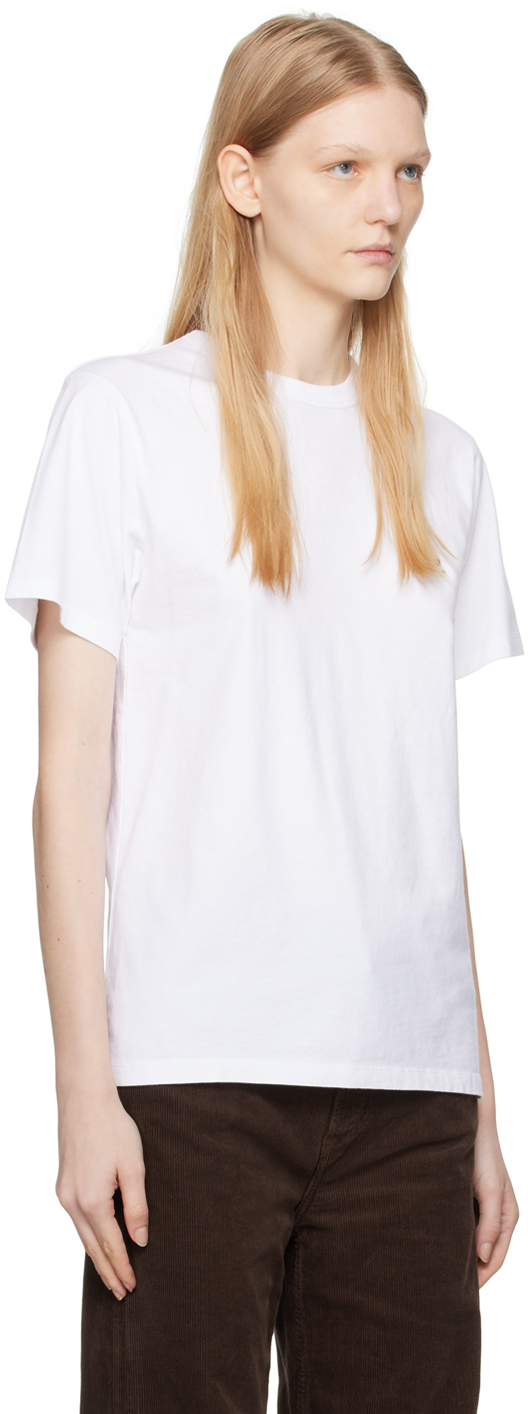 MAISON KITSUNÉ WHITE CHILLAX FOX T-SHIRT 