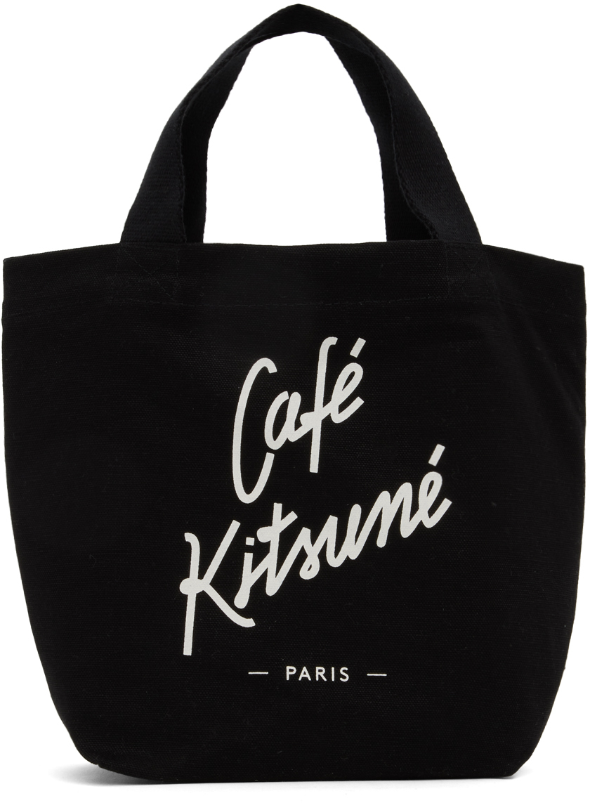 MINI TOTE CAFE KITSUNE BK