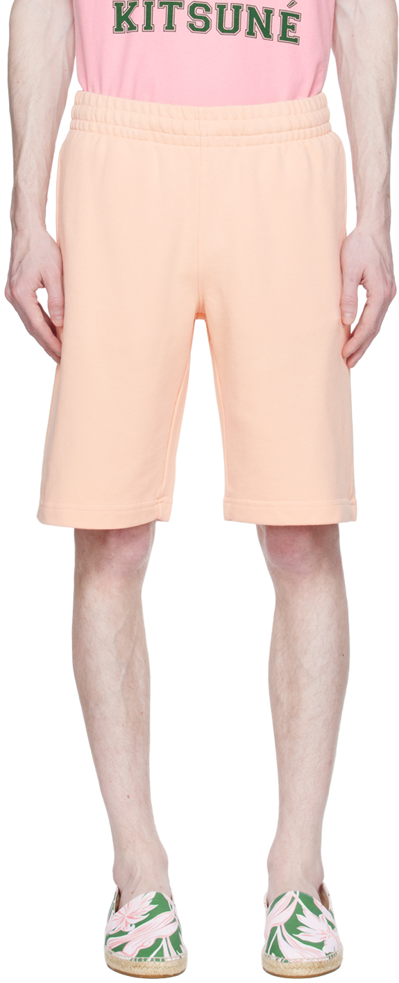 Maison Kitsuné Orange Hotel Olympia Edition Fox Head Shorts