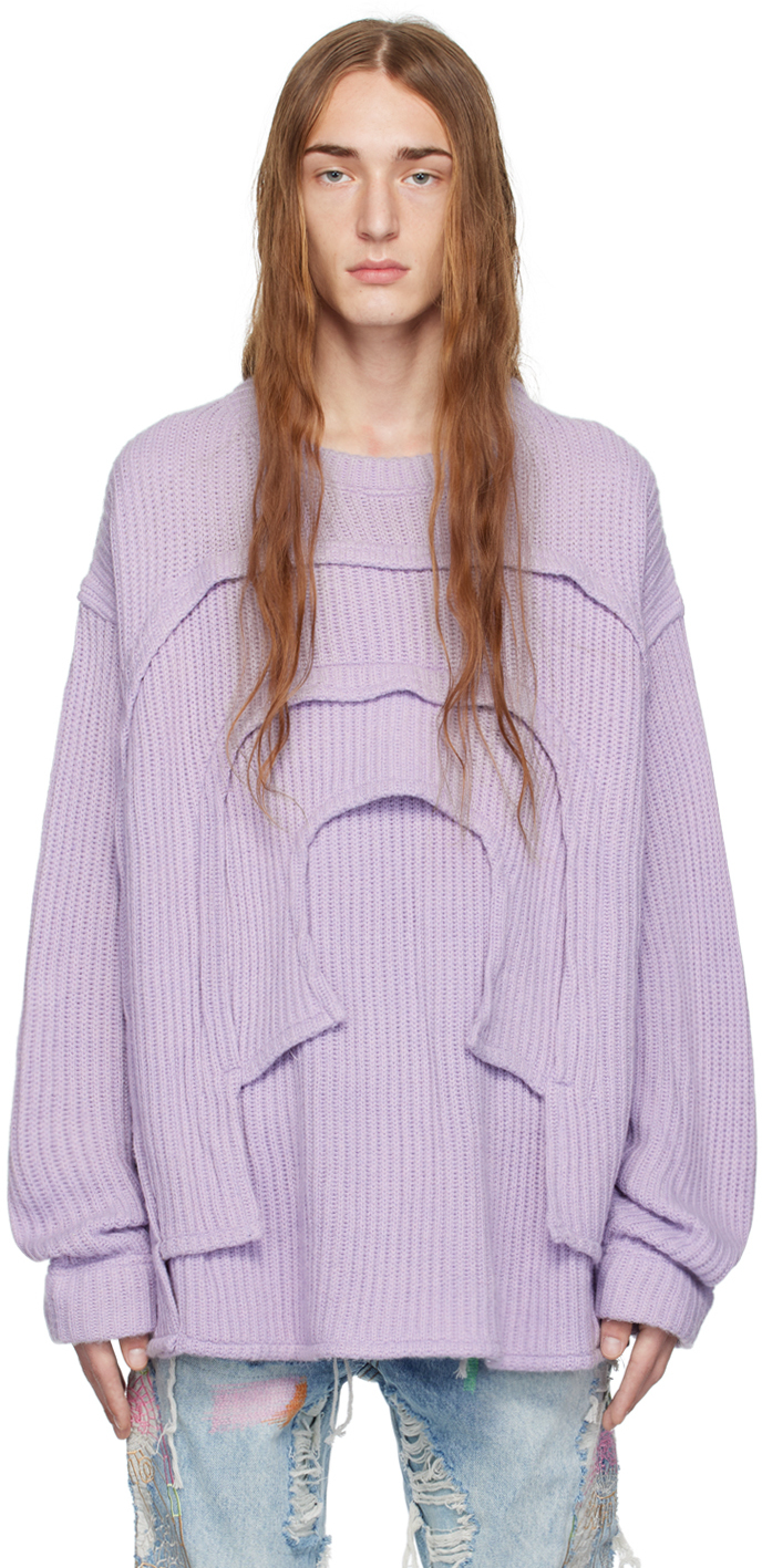 Purple Layered Sweater