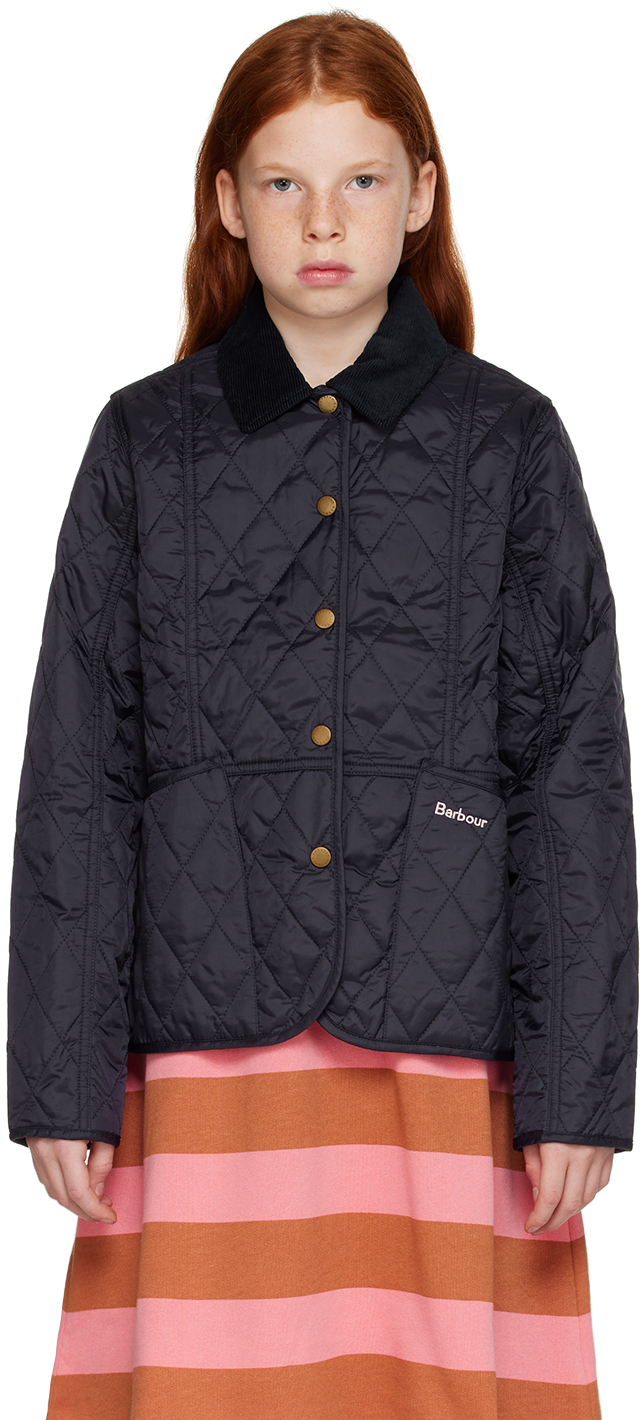 BARBOUR KIDS NAVY SUMMER LIDDESDALE JACKET