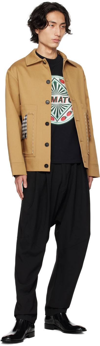 Henrik Vibskov Tan Lamington Jacket | Smart Closet