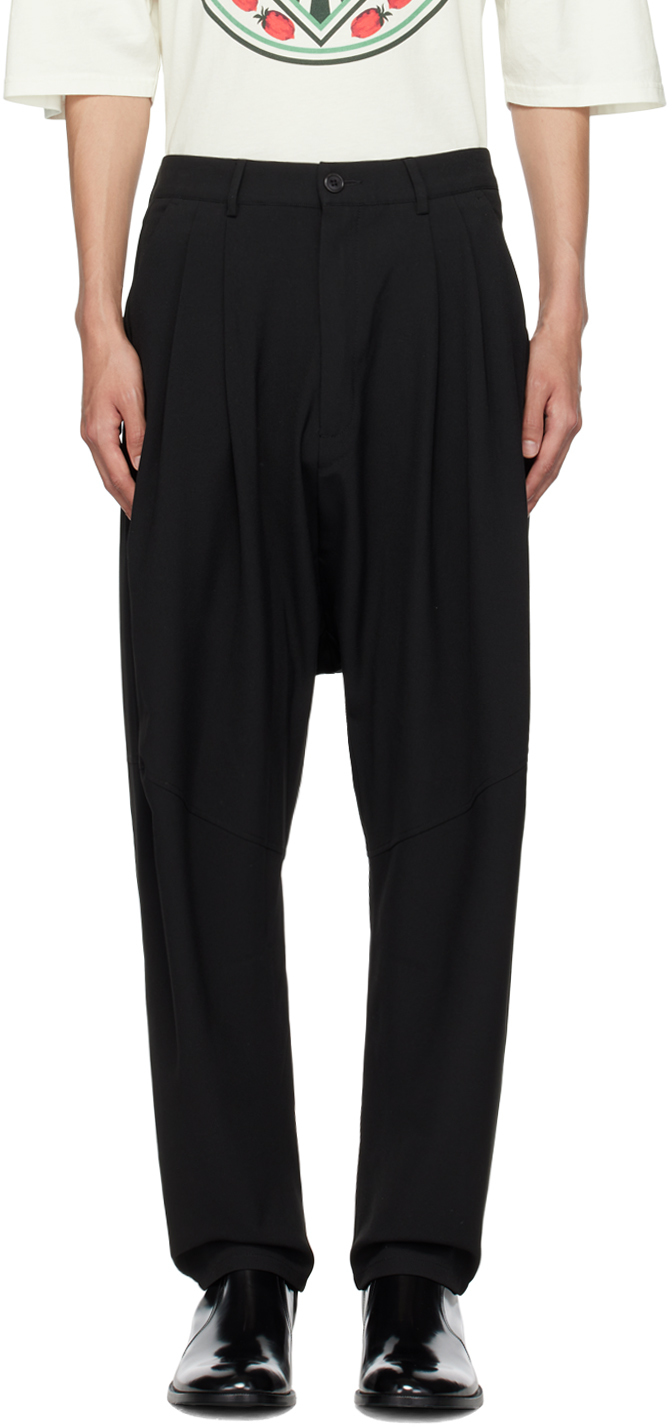 HENRIK VIBSKOV BLACK ANTS TROUSERS