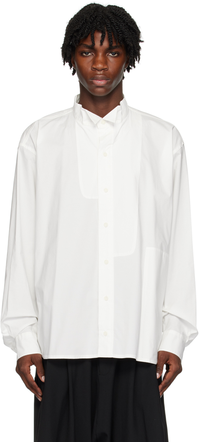 White Chow Shirt by Henrik Vibskov on Sale