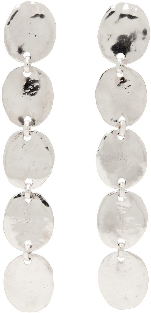 Corali Silver Kombu Grande Earrings