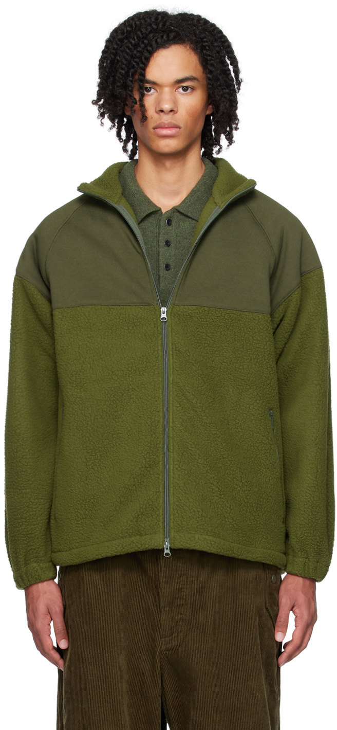 Green Zip Sweater