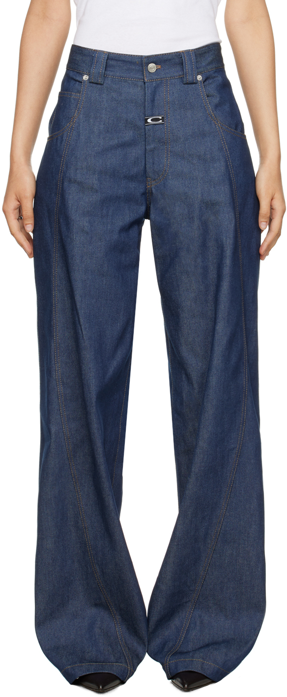 Indigo Twisted Jeans