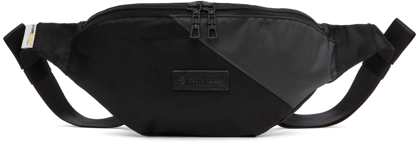 Black & Gray Slant Bag