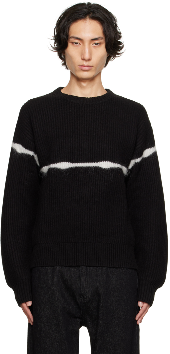 Black Fishermans Sweater