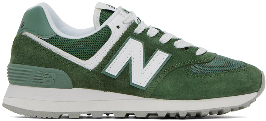 New Balance: Green 574 Sneakers | SSENSE