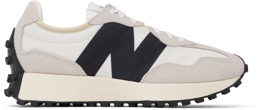 New Balance Contemporary Low Top Sneakers With Contrast Panel In White