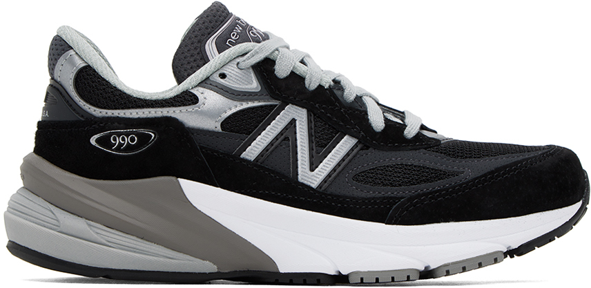 Shop New Balance Black Made In Usa 990v6 Sneakers