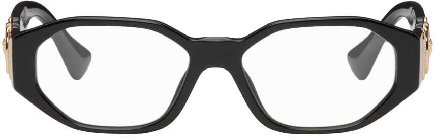 Versace Black Medusa Biggie Glasses In Gb1 Black