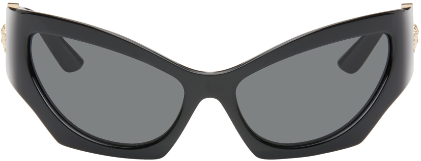 Versace Black Medusa Runway Sunglasses