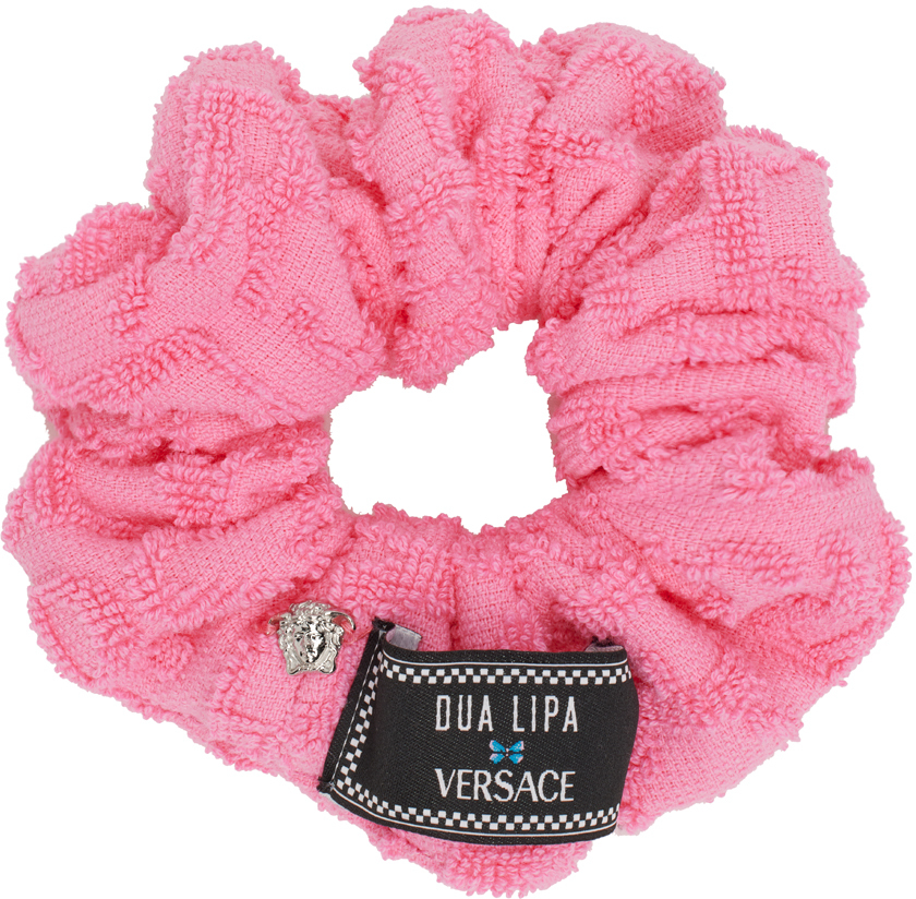 Versace X Dua Lipa Logo In 1po20/flamingo