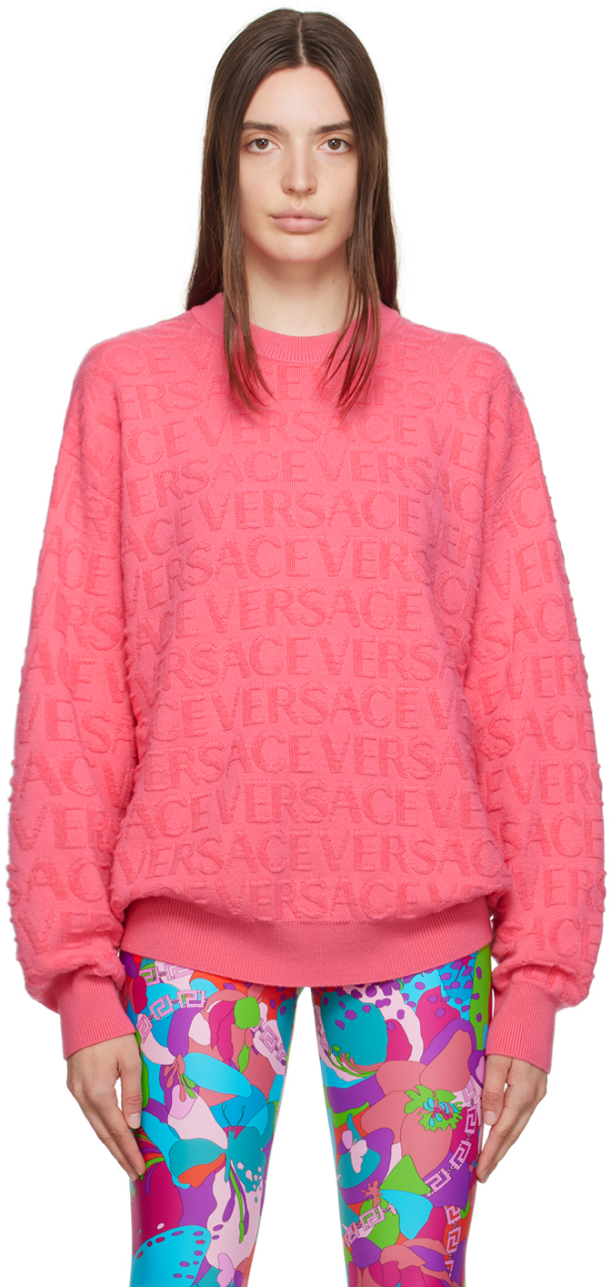 Versace Pink Dua Lipa Edition Sweatshirt