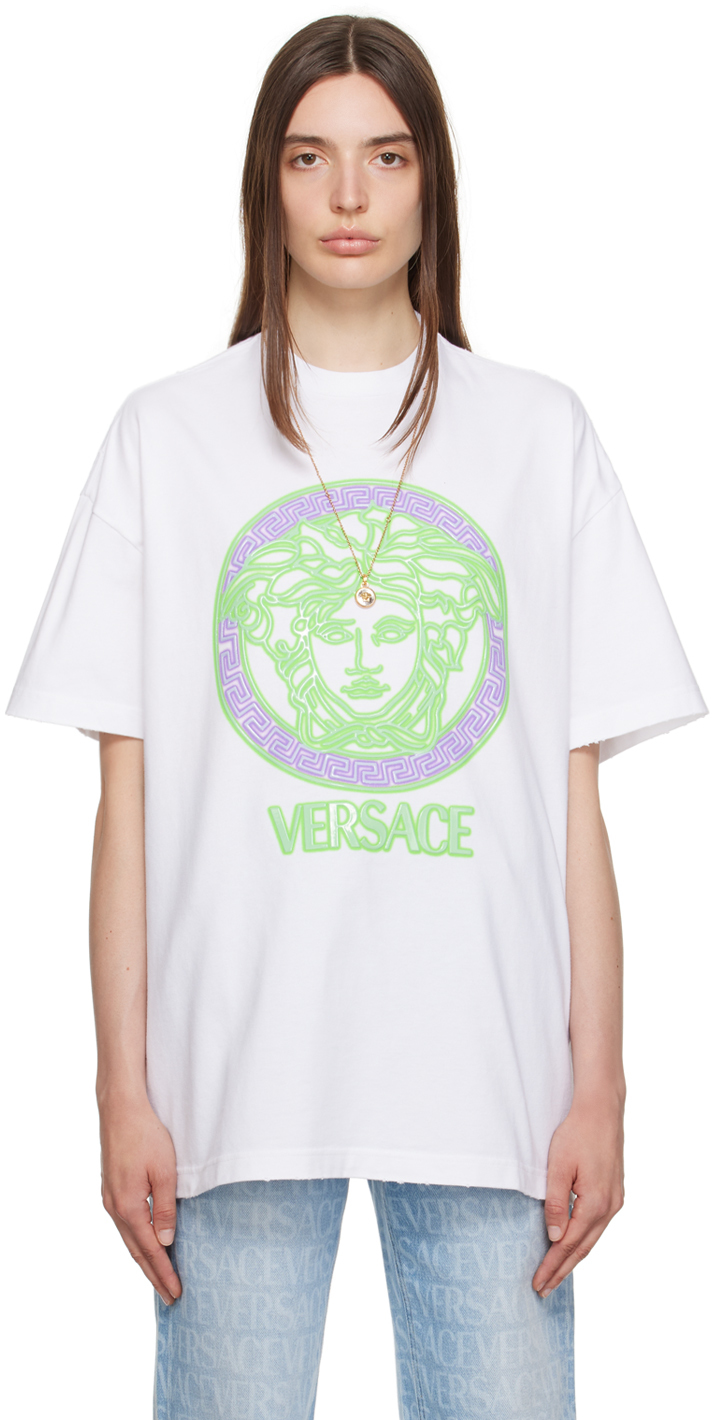 Versace slim-fit logo T-shirt | Smart Closet