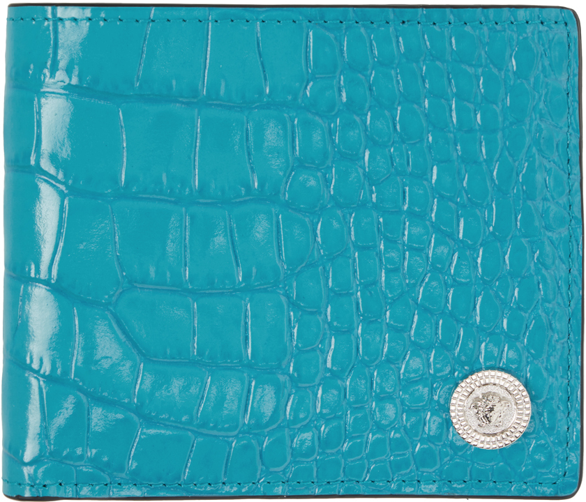 Blue Medusa Biggie Wallet