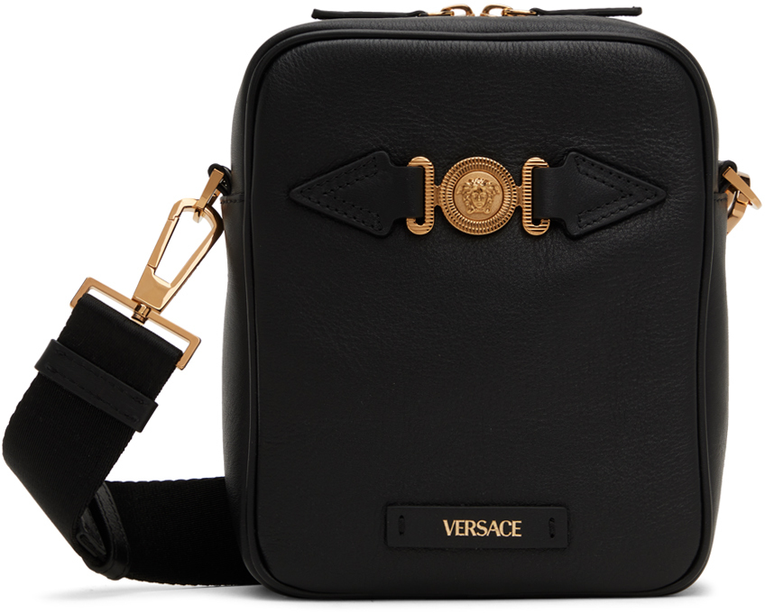 Versace Black Medusa Biggie Bag
