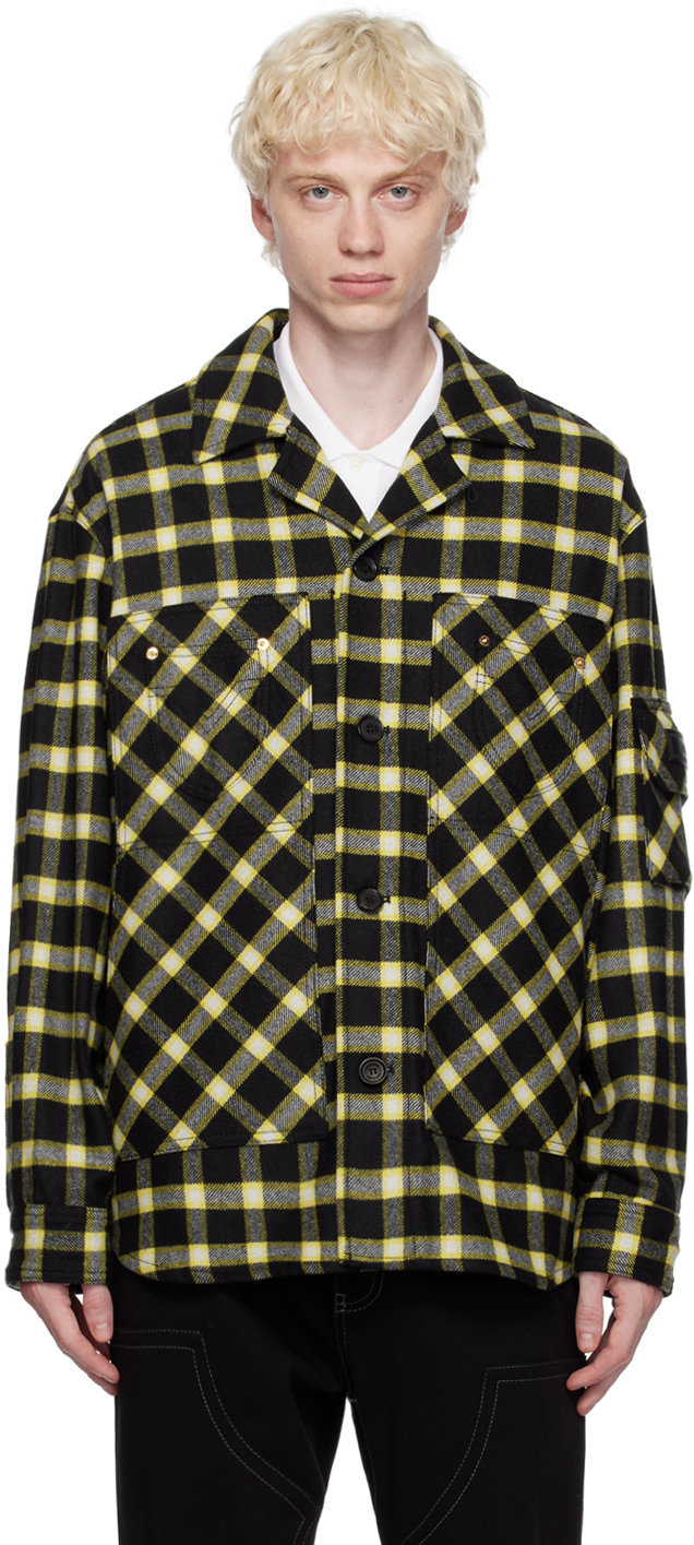 Black & Yellow Check Shirt