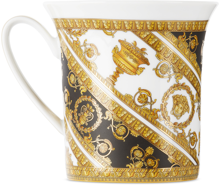 Versace White Rosenthal 'i Heart Baroque' Mug