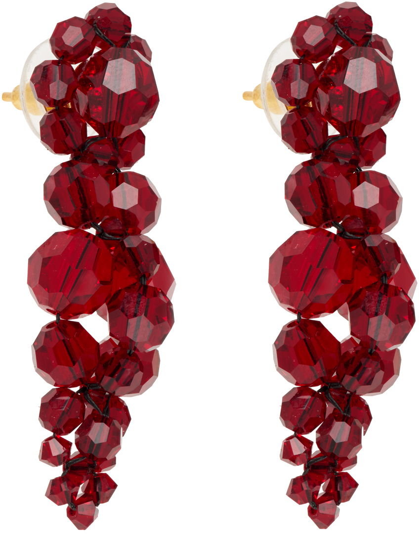 Xl Ribbon Drip Pearl Earrings By Simone Rocha, Moda Operandi in 2023