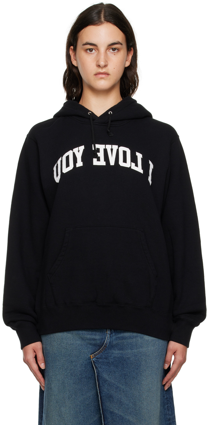 UNDERCOVER Black Drawstring Hoodie
