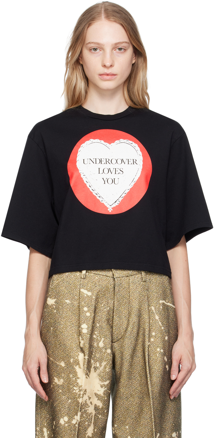 Black 'Undercover Loves You' T-Shirt