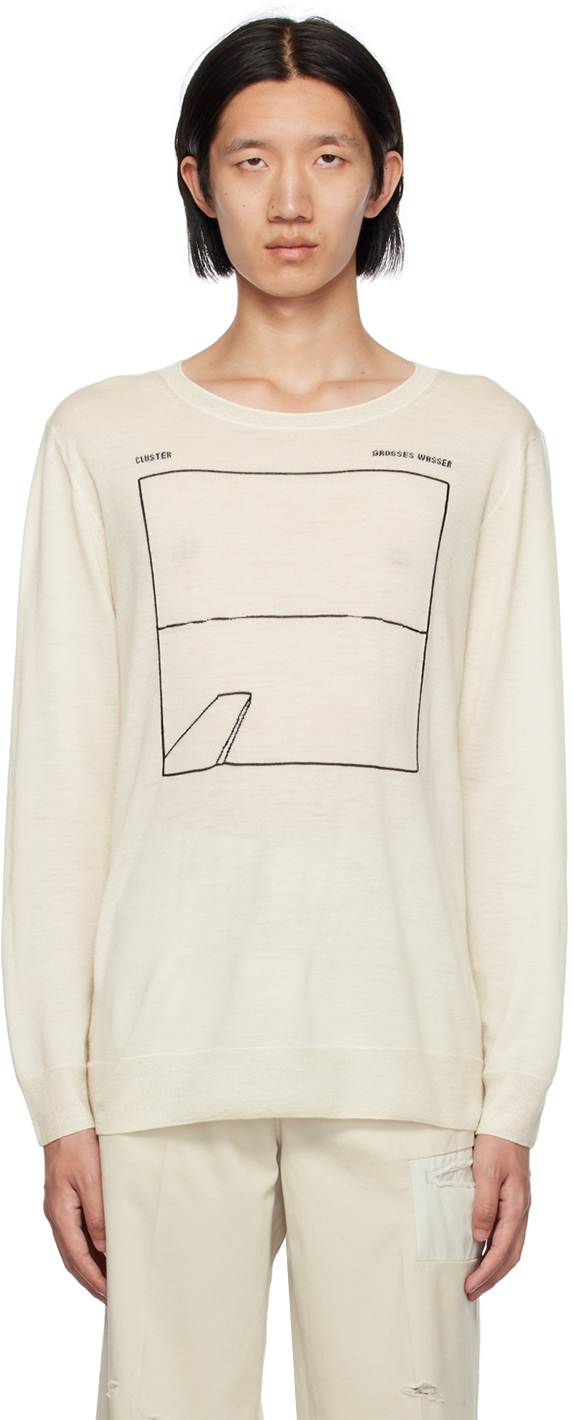 Off-White Jacquard Sweater