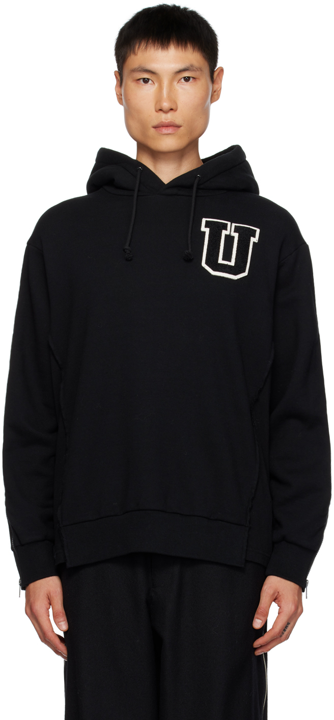 UNDERCOVER BLACK ZIP HOODIE