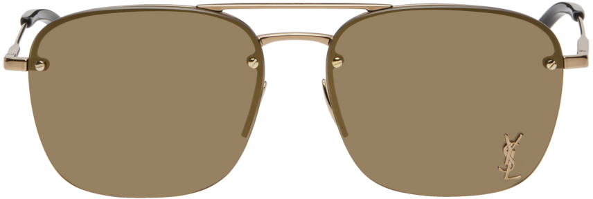 Saint Laurent SL309M Sunglasses in Bronze Mirror – Designer Daydream