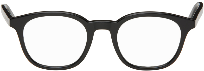 Saint Laurent Black Sl 588 Glasses In Black-black-transpar