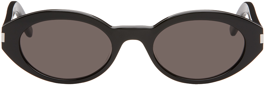 Saint Laurent Black Sl 567 Sunglasses In Black-black-black